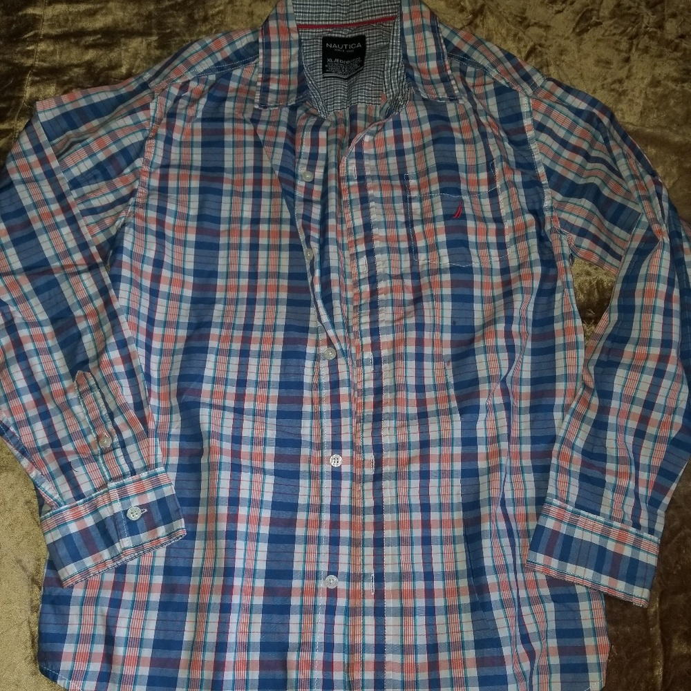 Button down collar shirt